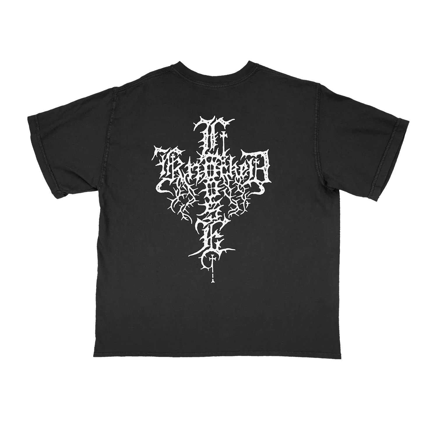Hate Yourself - Black T-Shirt - Image 6