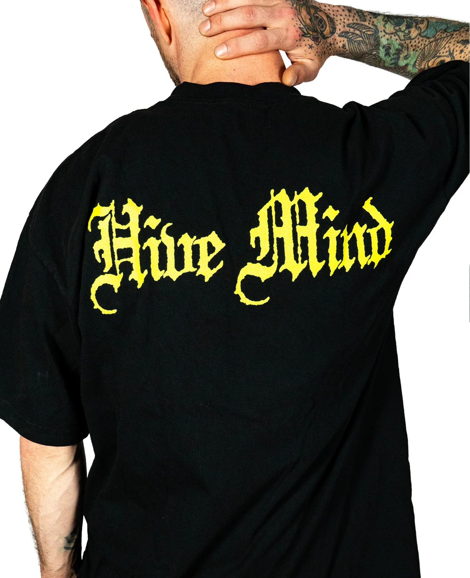 Hive Mind - Black T-Shirt - Image 3