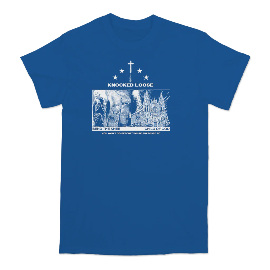 KNOCKED LOOSE BLINDING FAITH ROYAL TEE - Image 2