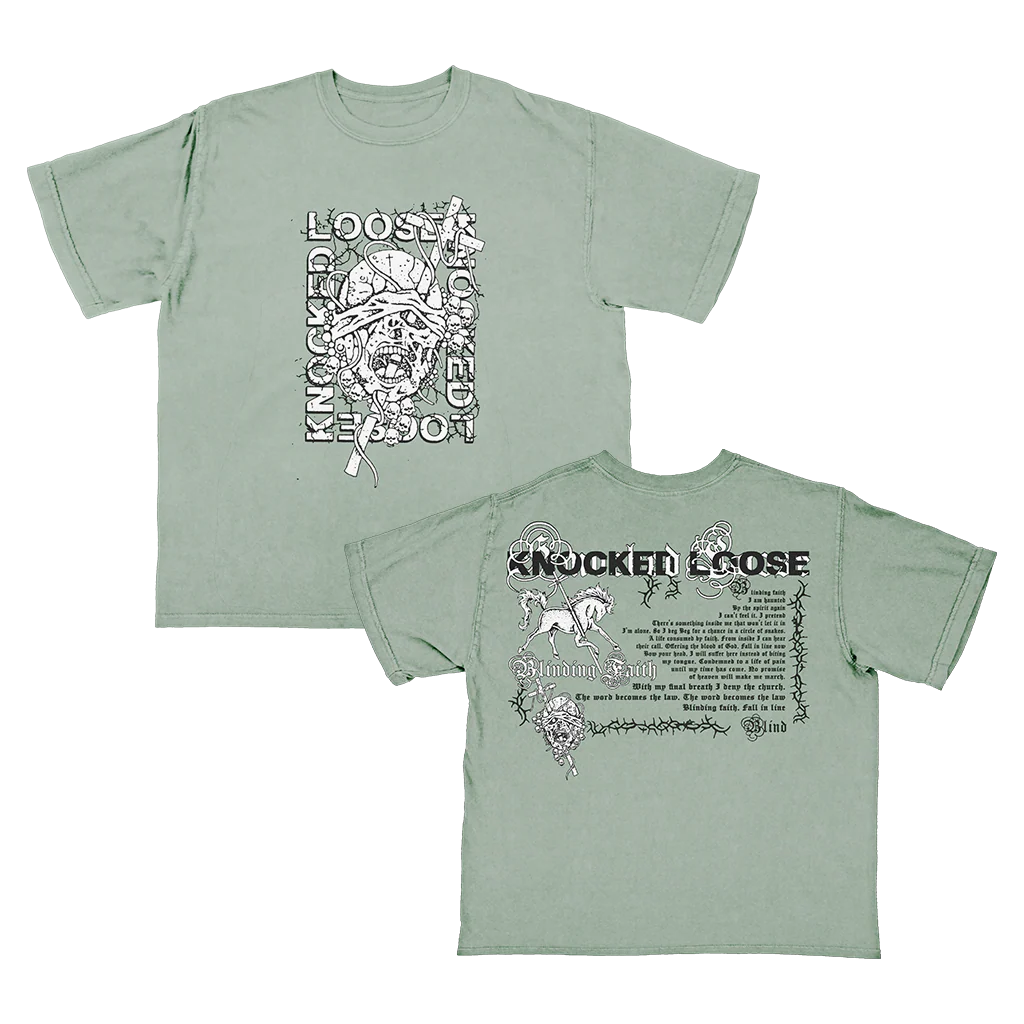 KNOCKED LOOSE BLINDING FAITH TEE