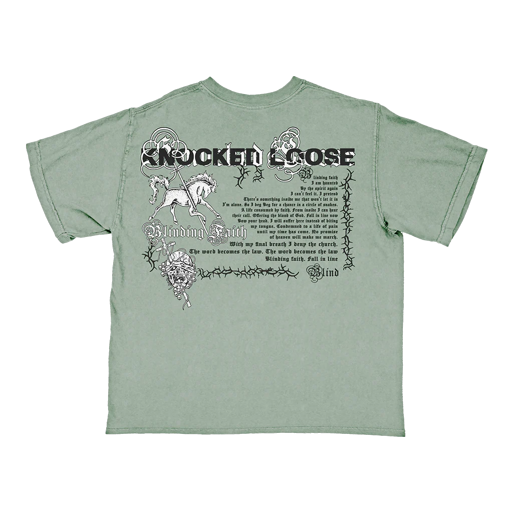 KNOCKED LOOSE BLINDING FAITH TEE - Image 3