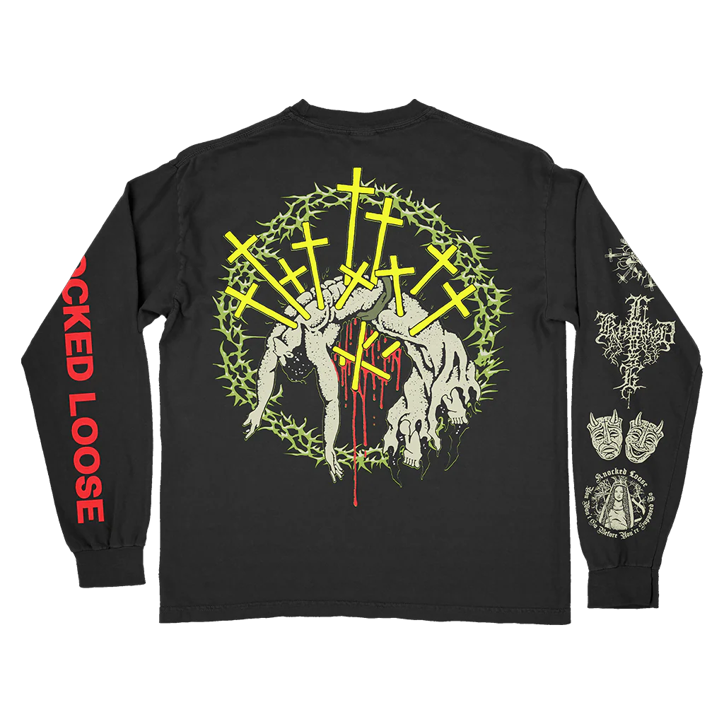 KNOCKED LOOSE CROWN OF THORNS LONGSLEEVE - Image 3