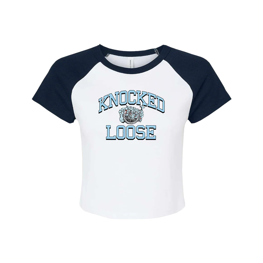 KNOCKED LOOSE WILD CAT CROP TEE - Image 2